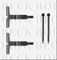 BORG & BECK bbk1558 -  Комплектующие, колодки дискового тормоза